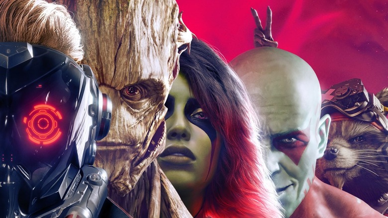The cast of "Marvel's Guardians of the Galaxy"