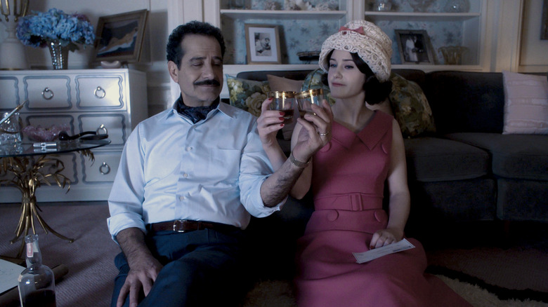 Rachel Brosnahan and Tony Shalhoub