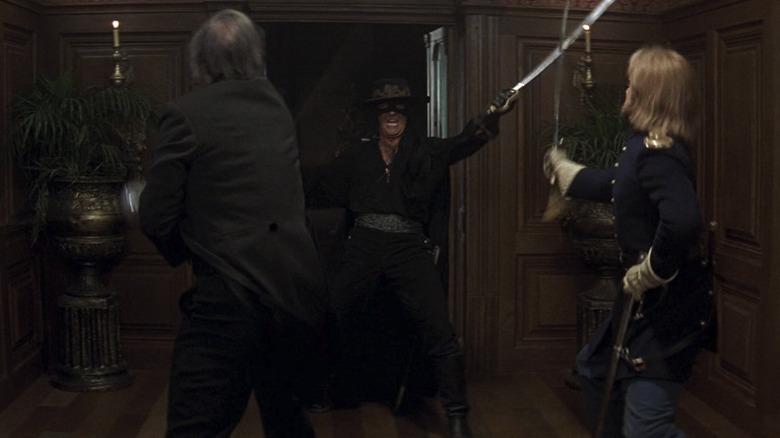 Sword fight in The Mask of Zorro