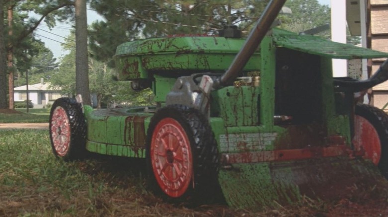 The bloody lawn mower