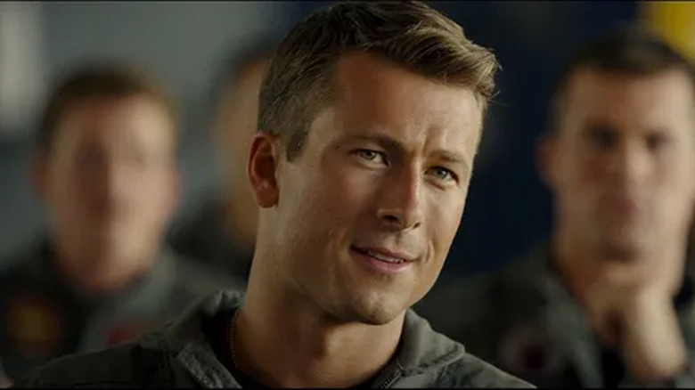 Glen Powell in Top Gun: Maverick