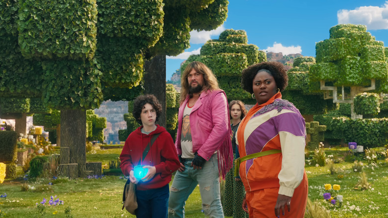 Jason Momoa y Danielle Brooks en una película de Minecraft