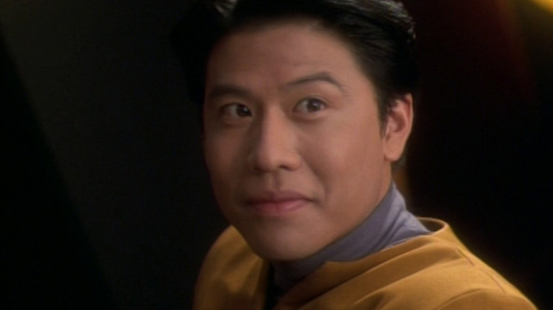 Harry Kim from Star Trek: Voyager, looking jaunty