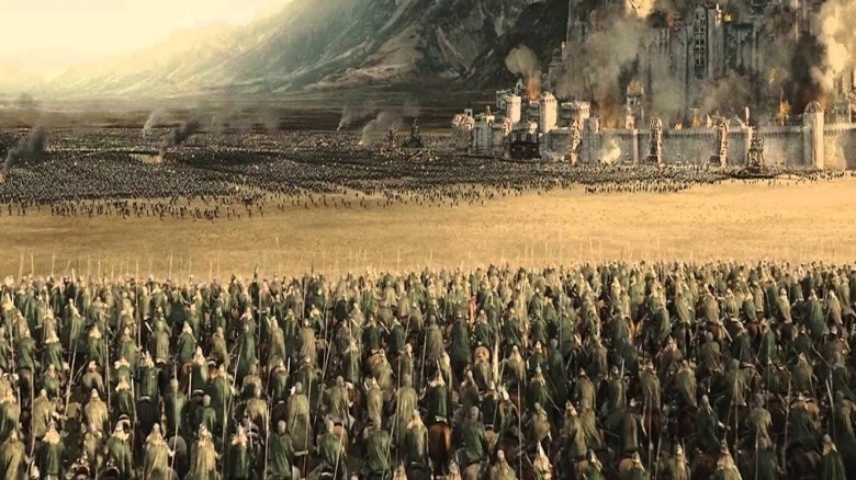 Battle of Pelennor Fields in the Return of the King