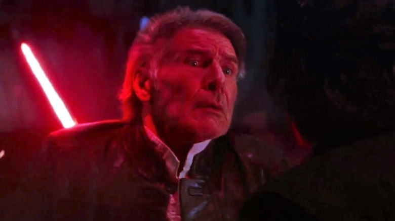 Han Solo stabbed The Force Awakens