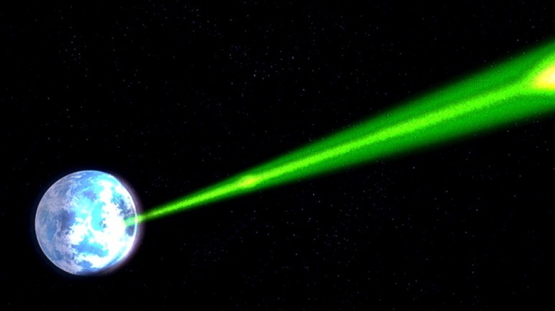 Alderaan blasted by Death Star A New Hope