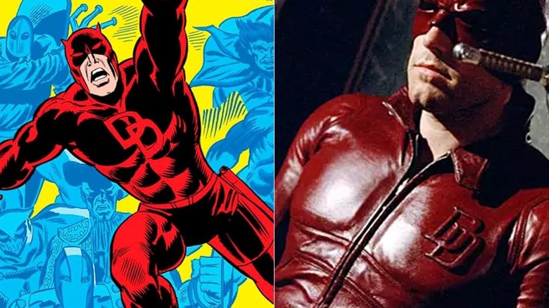 Comics' Daredevil versus Ben Affleck's version