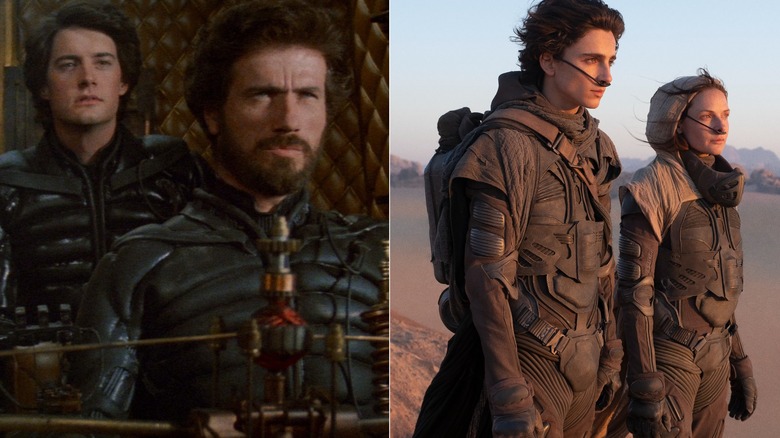 Costumes from David Lynch and Denis Villeneuve's versions of Dune