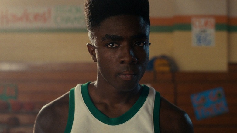 Caleb McLaughlin in stranger Things