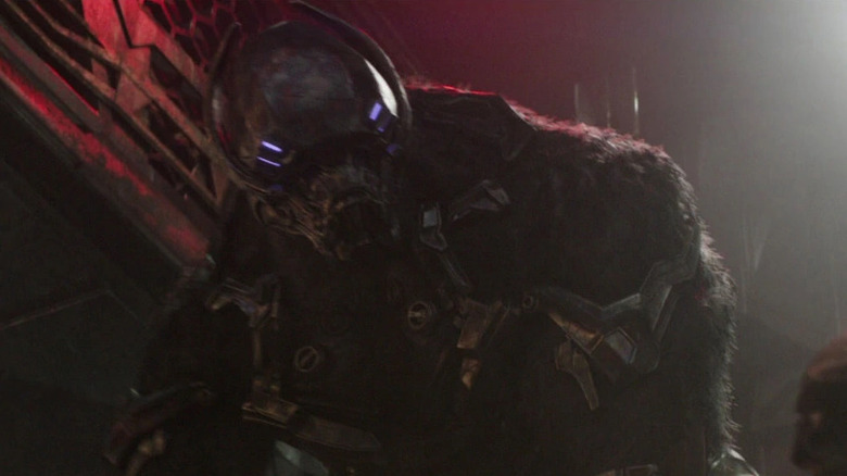 A Chitauri Gorilla in Avengers Compound