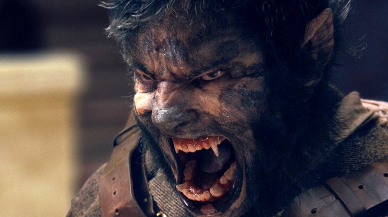 Werewolf with mouth open in The Woflman