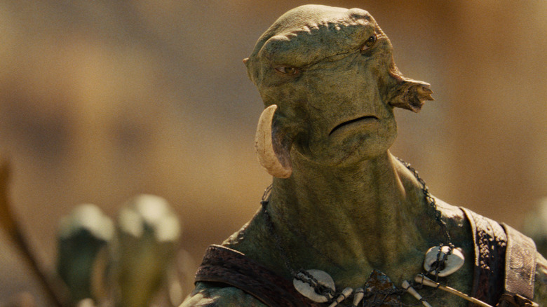 A disgruntled Thark in John Carter