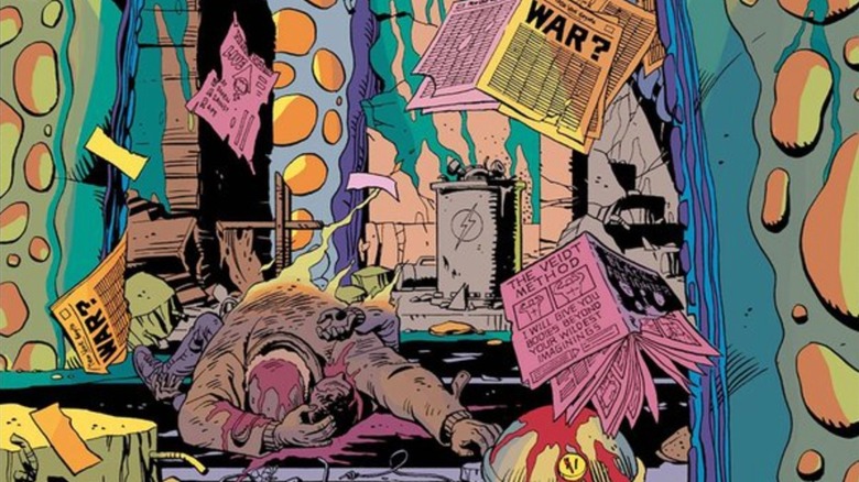 Watchmen Capítulo 12 Nova York destruída por lulas