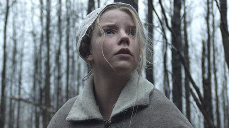 Anya Taylor-Joy bonnet woods The Witch