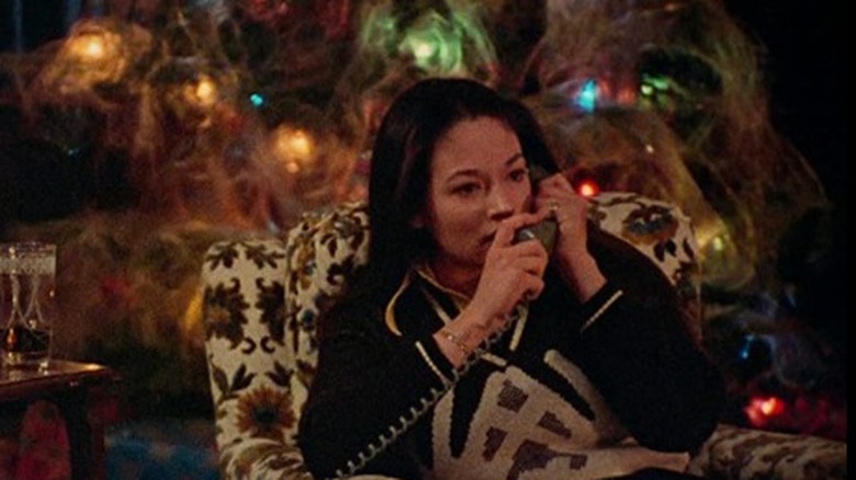 Olivia Hussey on phone in Black Christmas