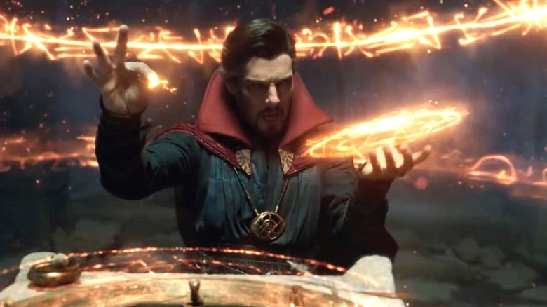 Doctor Strange performing spell