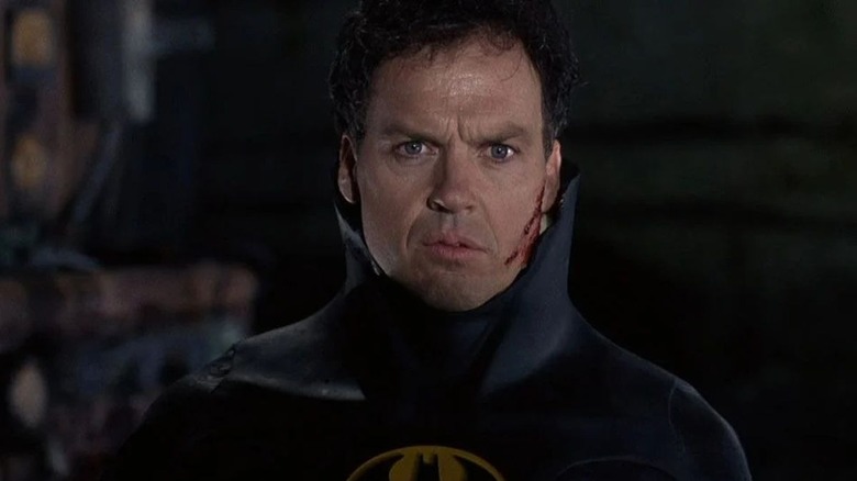 Michael Keaton suited up to fight crime