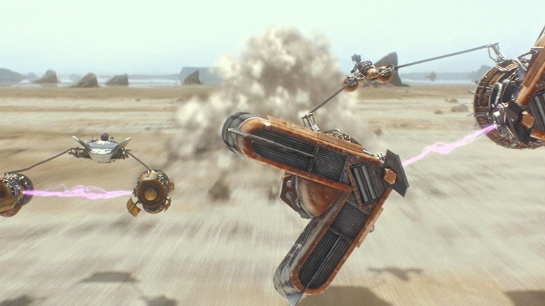 Phantom Menace podracing