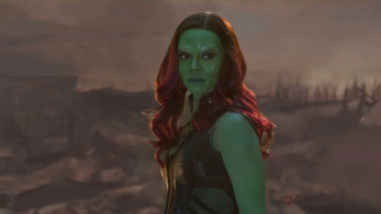 Zoe Saldana as Gamora