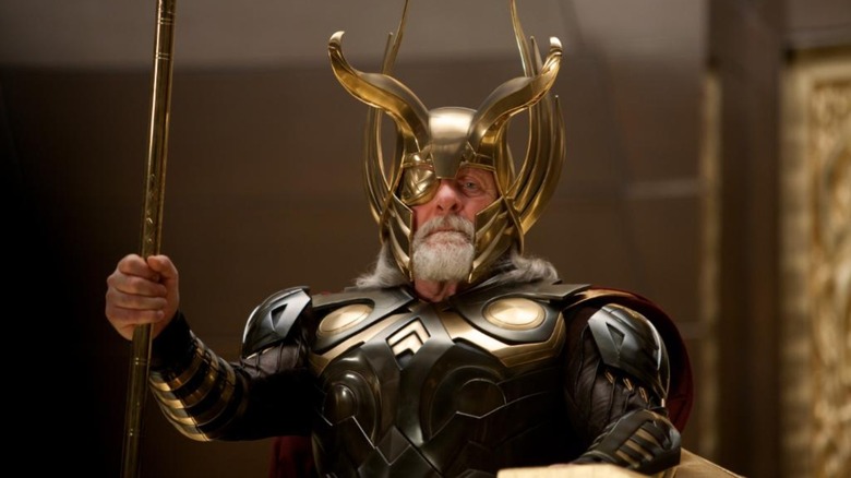 Sir Anthony Hopkins as King Odin 