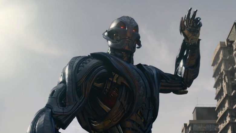 Ultron commanding his robot army