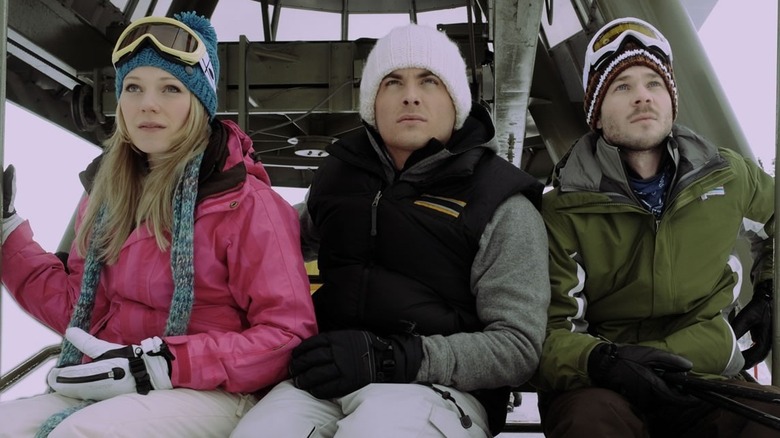 Emma Bell, Kevin Zegers, and Shawn Ashmore in Frozen