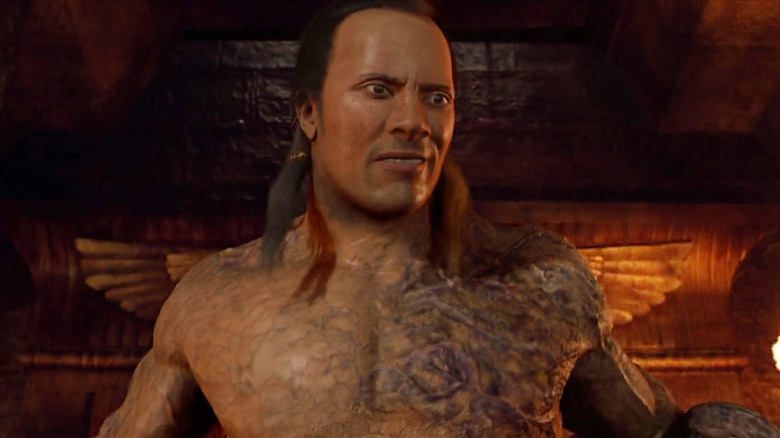 The Scorpion King in The Mummy Returns