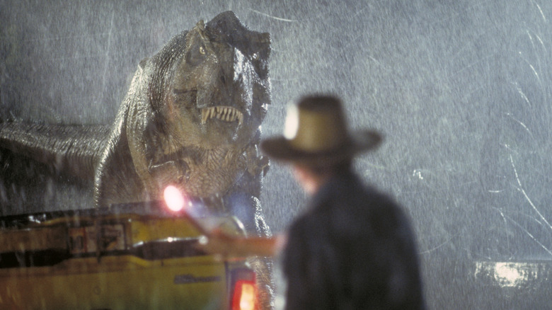 Jurassic Park T-rex breakout