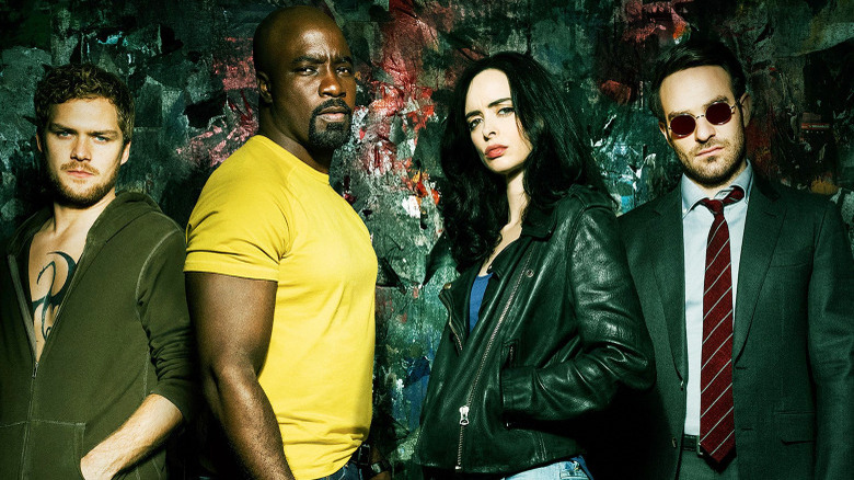 Iron Fist, Luke Cage, Jessica Jones, and Daredevil