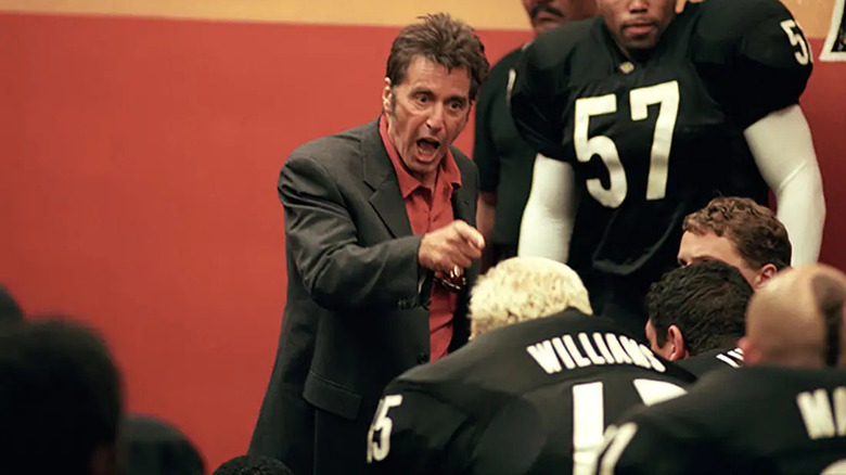 Al Pacino yelling in Any Given Sunday