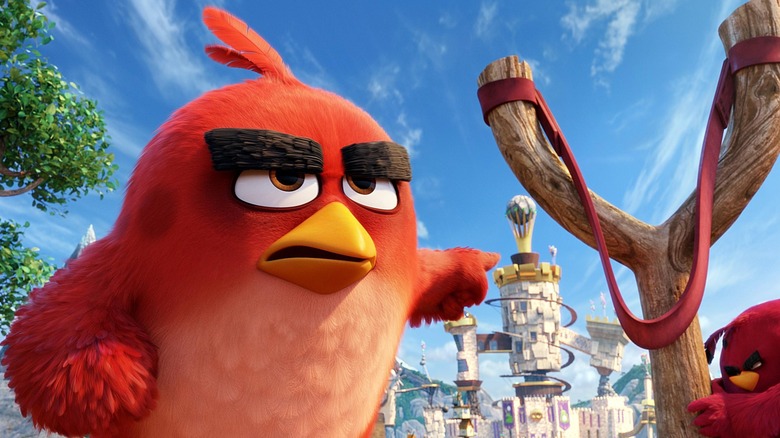 Vermelho no filme Angry Birds