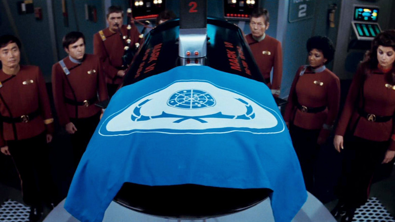 Star Trek II: The Wrath of Khan coffin