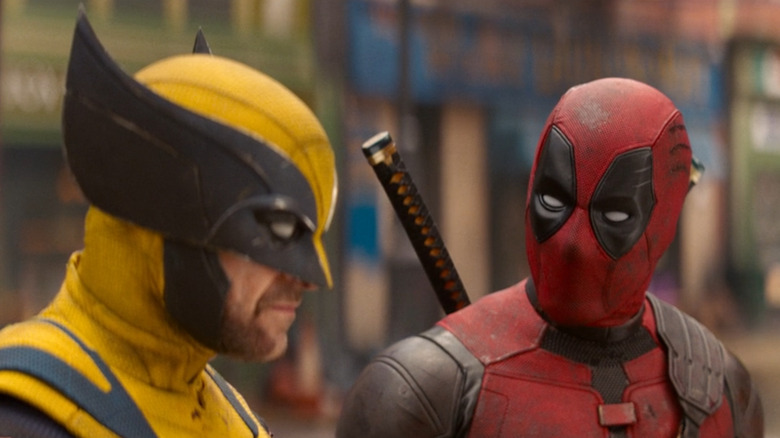 Hugh Jackman as Wolverine and Ryan Reynolds as Deadpool in Deadpool & Wolverine