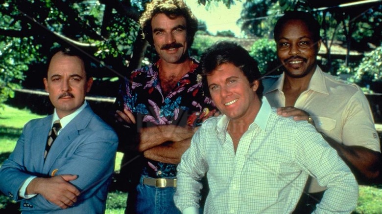 Magnum P.I. Tom Selleck Roger E. Mosley John Hillerman Larry Manetti