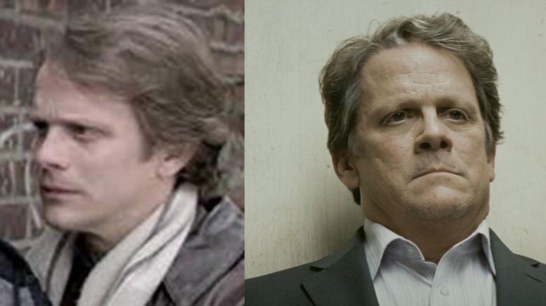 Una comparación lado a lado de Mickey Kostmeyer interpretado por Keith Sarabajka en The Equalizer y su detective Gerard Stevens en The Dark Knight.