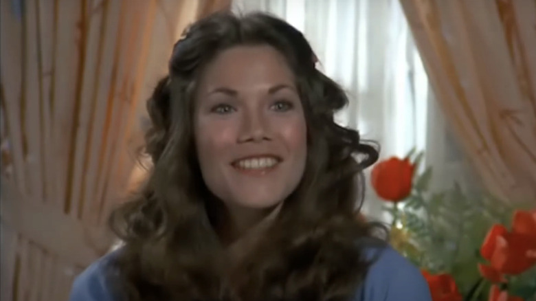 Barbi Benton's Bunny Kelly smiles on Fantasy Island