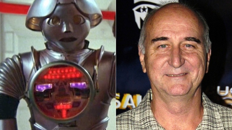 Twiki and Dr. Theopolis in Buck Rogers in the 25th Century and actor Eric Server