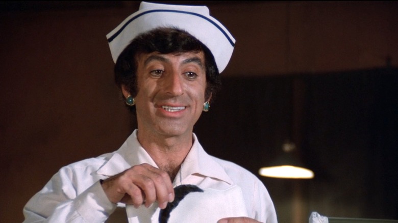 Jamie Farr smiling on M*A*S*H