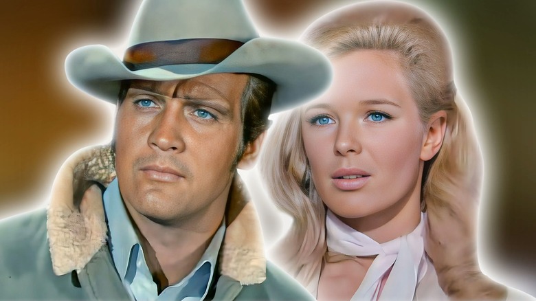 Lee Majors and Linda Evans in The Big Valley