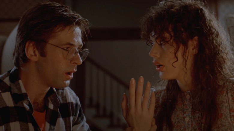 Adam and Barbara are shocked to be dead in Beetlejuice