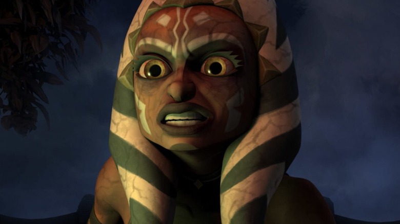 Star Wars: Clone Wars Ahsoka consumed by the dark side