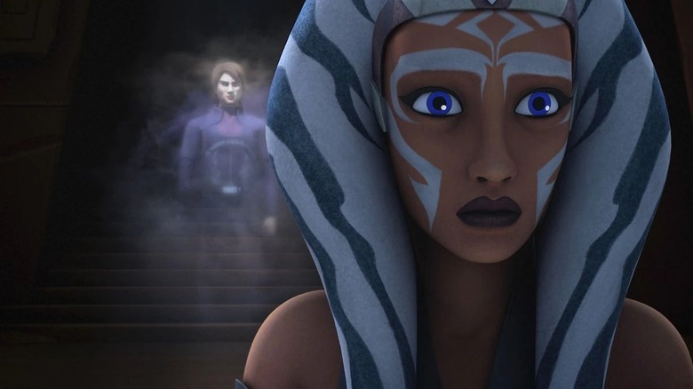 Star Wars Rebels Ahsoka realizes Vader is Anakin