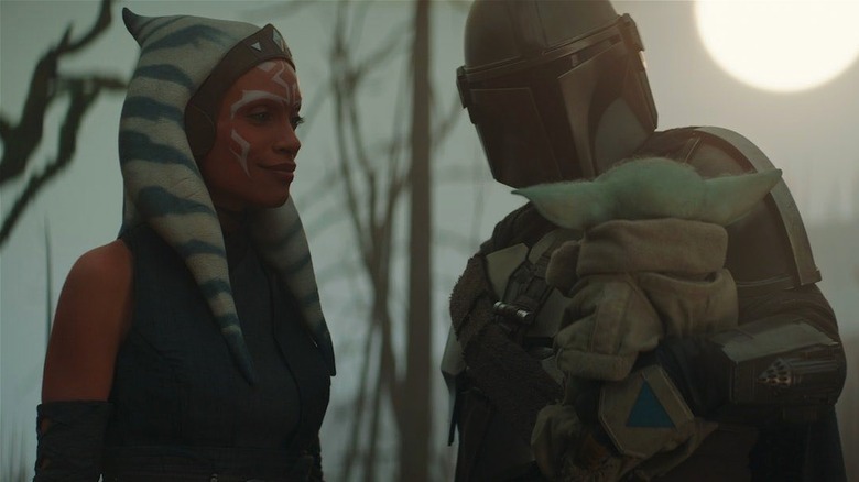 The Mandalorian Ahsoka meets Grogu