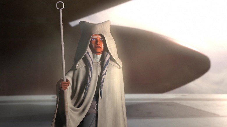 Star Wars Rebels Ahsoka resurfaces in white