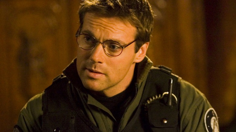 Michael Shanks como linguista Daniel Jackson em Stargate SG-1