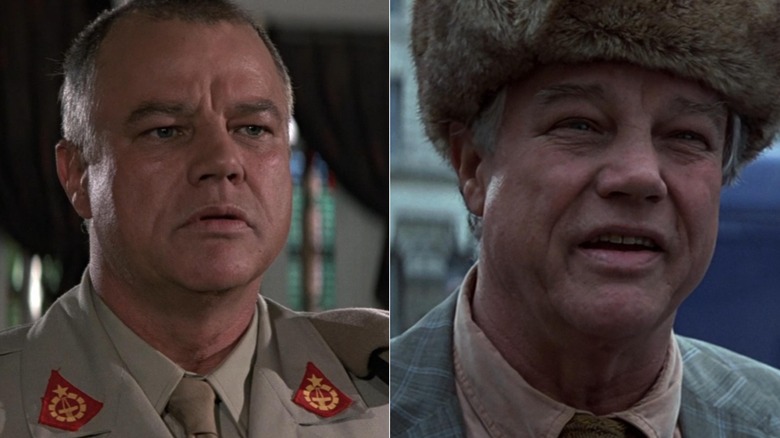 Dono Don Baker is a villain with a clean, Brad Whitacer in the daytime running lights, and enters a Russian fur cap in Goldenje