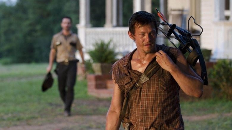 Daryl hunting for Sophia 