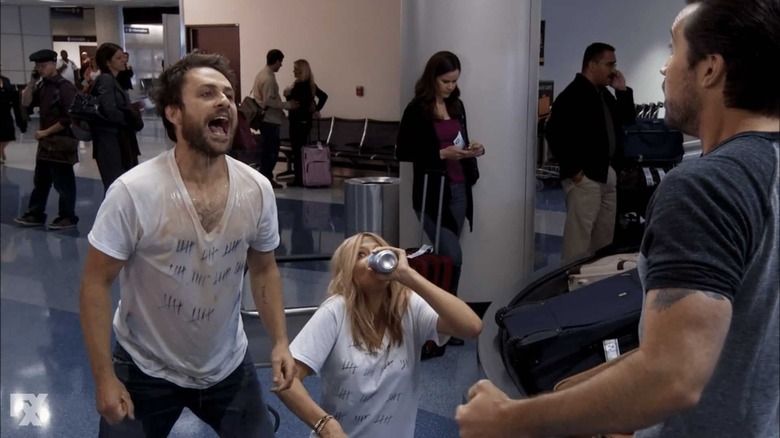 Charlie Day, Kaitlin Olson, and Rob McElhenney in It's Always Sunny in Philadelphia