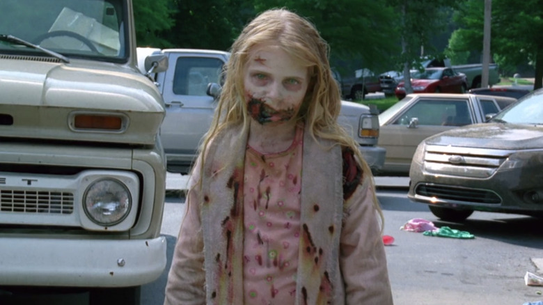 Walking Dead little girl zombie