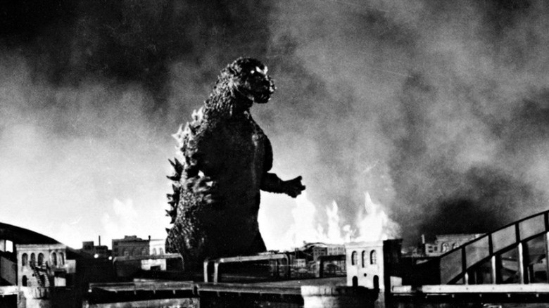 A still from Godzilla (1954)